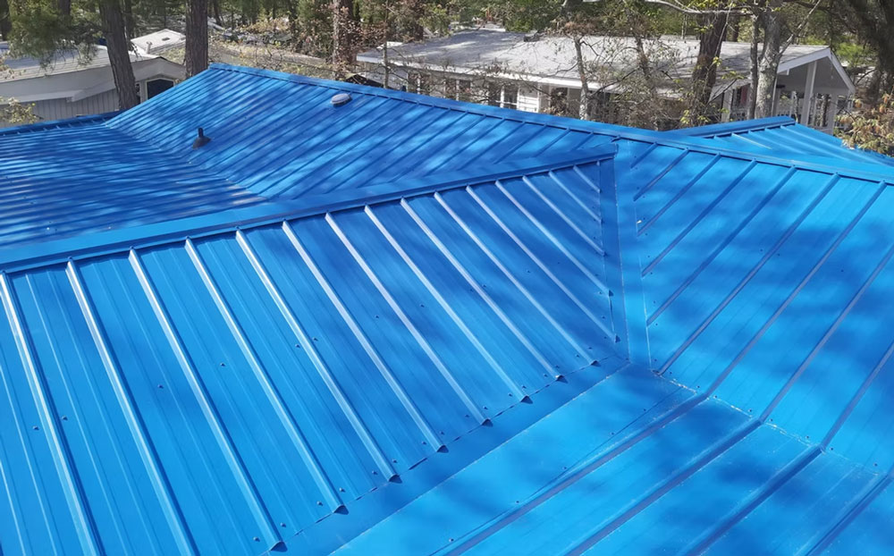 Bright Blue Roof
