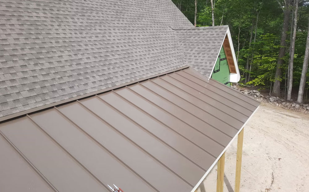 Brown Seam Roof